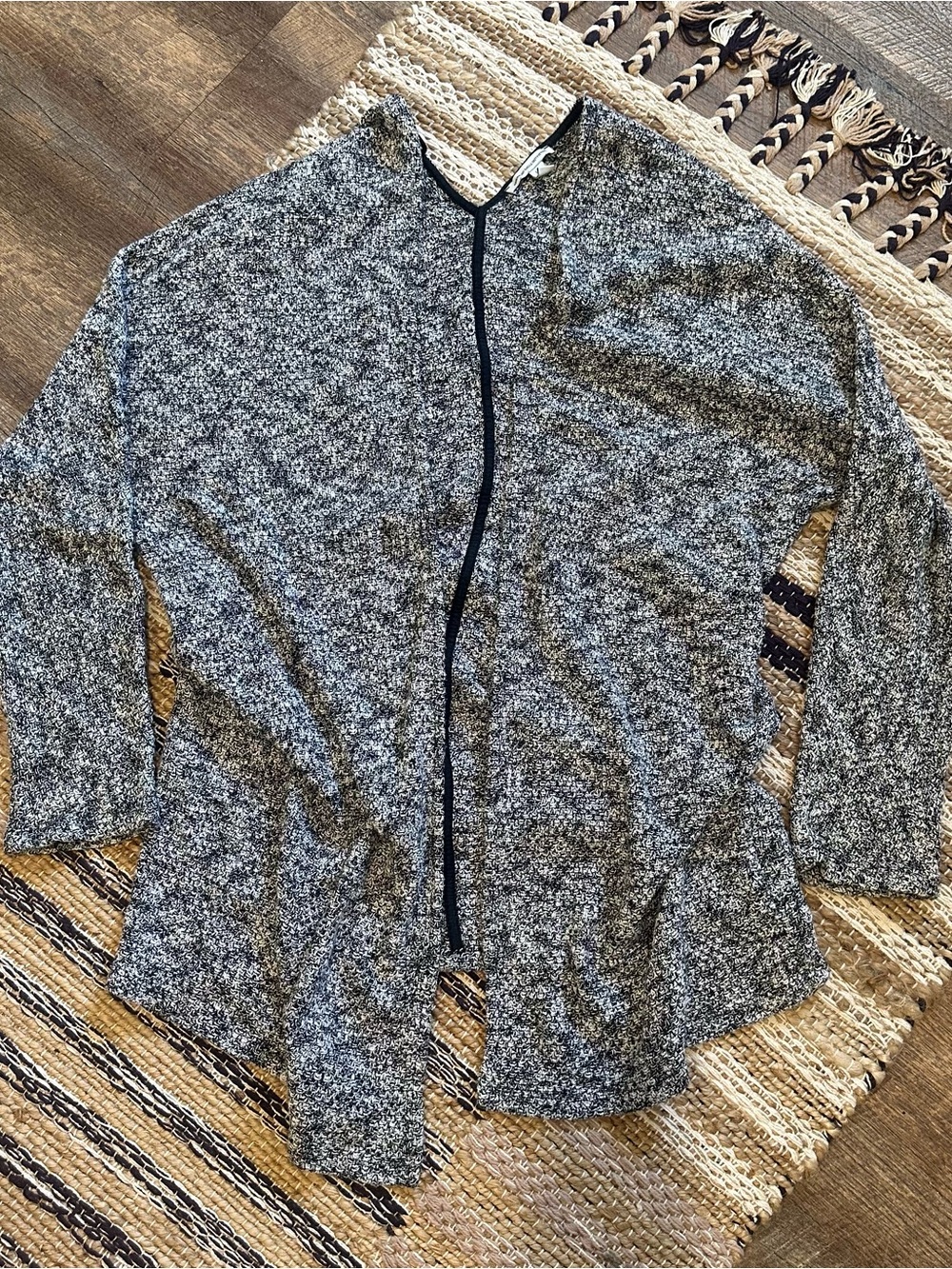 ☾ AE open front cardigan